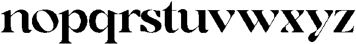 Mageth Regular otf (400) Font LOWERCASE