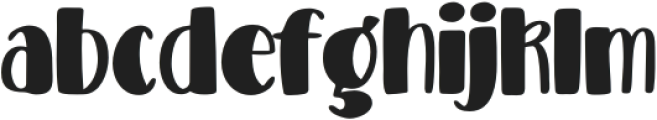 Mageza Regular otf (400) Font LOWERCASE