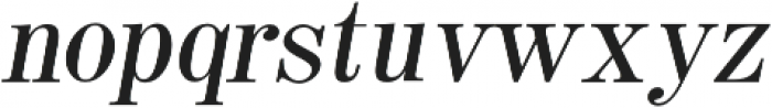 MagfirahItalic-Italic otf (400) Font LOWERCASE