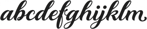 Maghfirah Two otf (400) Font LOWERCASE