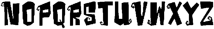 MagibloxRegular otf (400) Font UPPERCASE