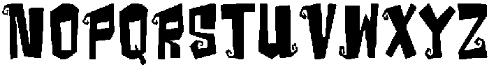 MagibloxRegular otf (400) Font LOWERCASE