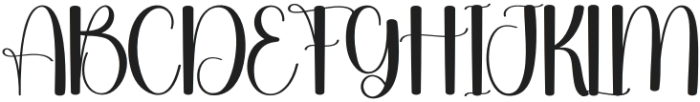 Magic Alphabet Regular otf (400) Font UPPERCASE