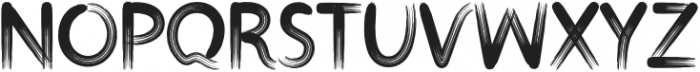 Magic Brush Bold otf (700) Font UPPERCASE
