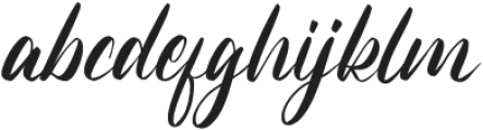 Magic Christmas otf (400) Font LOWERCASE