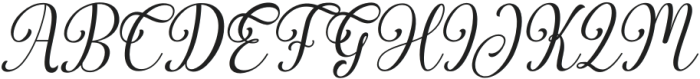 Magic Heart Italic otf (400) Font UPPERCASE