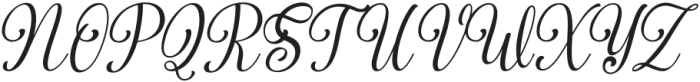 Magic Heart Italic otf (400) Font UPPERCASE