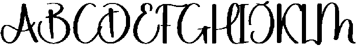 Magic Masterday Regular otf (400) Font UPPERCASE