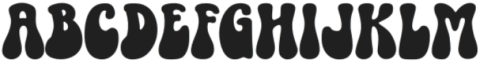 Magic Mess Regular otf (400) Font UPPERCASE