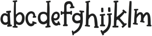 Magic Moon Regular otf (400) Font LOWERCASE