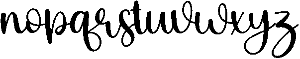 Magic Regular otf (400) Font LOWERCASE