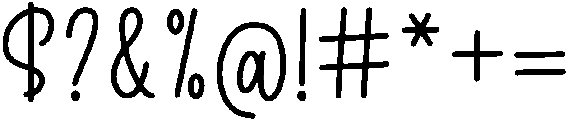 Magic Regular otf (400) Font OTHER CHARS