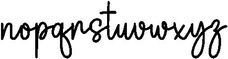 Magic Regular otf (400) Font LOWERCASE