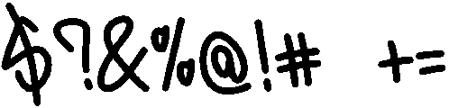Magic Regular otf (400) Font OTHER CHARS