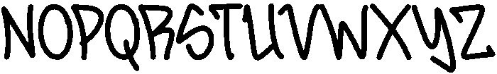 Magic Regular otf (400) Font UPPERCASE