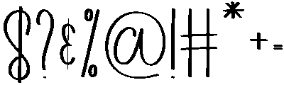 Magic Regular otf (400) Font OTHER CHARS