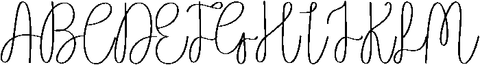 Magic Regular otf (400) Font UPPERCASE