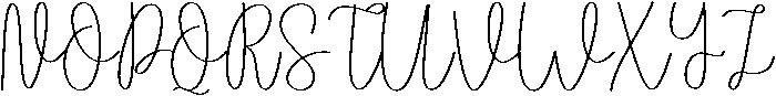 Magic Regular otf (400) Font UPPERCASE