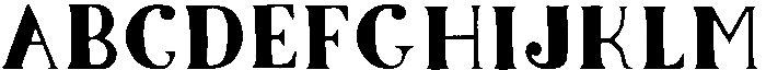 Magic Regular otf (400) Font UPPERCASE