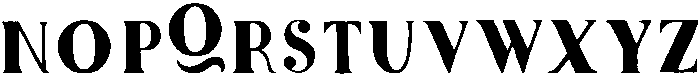 Magic Regular otf (400) Font UPPERCASE
