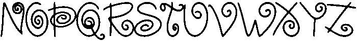 Magic Regular otf (400) Font UPPERCASE