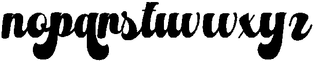 Magic Retro Regular otf (400) Font LOWERCASE