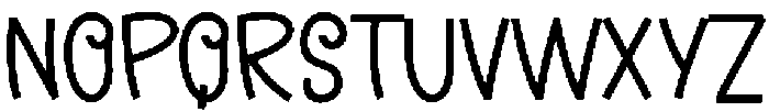 Magic Saloves Regular otf (400) Font UPPERCASE