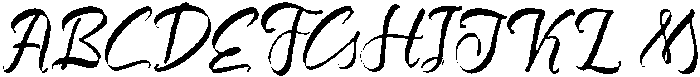 Magic Soft Italic otf (400) Font UPPERCASE