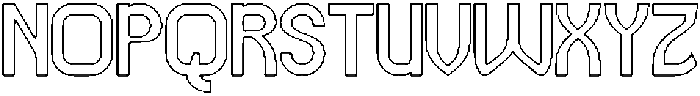 Magic Word-Hollow otf (400) Font UPPERCASE