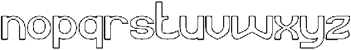 Magic Word-Hollow otf (400) Font LOWERCASE