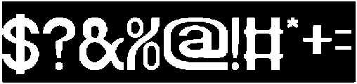 Magic Word-Inverse otf (400) Font OTHER CHARS