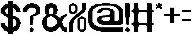 Magic Word otf (400) Font OTHER CHARS
