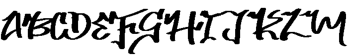Magic otf (400) Font UPPERCASE