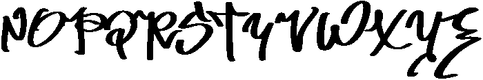 Magic otf (400) Font UPPERCASE