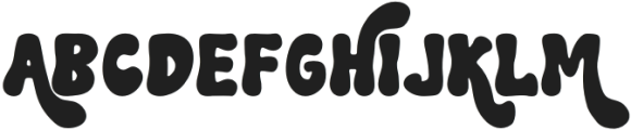 MagicRetro-Regular otf (400) Font UPPERCASE