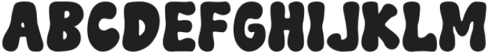 MagicRetro-Regular otf (400) Font LOWERCASE