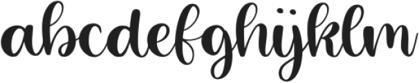 Magical Feather otf (400) Font LOWERCASE