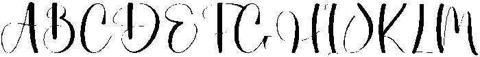 Magical Girl Regular otf (400) Font UPPERCASE