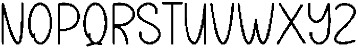 Magical Handmade Regular otf (400) Font UPPERCASE