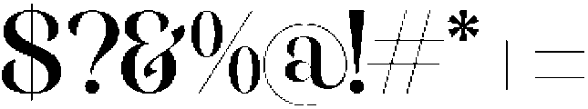 Magical Qardin otf (400) Font OTHER CHARS