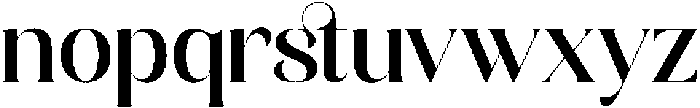 Magical Qardin otf (400) Font LOWERCASE