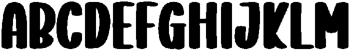 Magical Regular otf (400) Font UPPERCASE