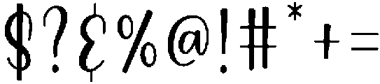 Magical Regular otf (400) Font OTHER CHARS