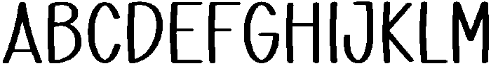 Magical Regular otf (400) Font UPPERCASE