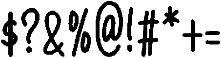 Magical Regular otf (400) Font OTHER CHARS