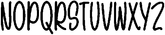 Magical Regular otf (400) Font UPPERCASE