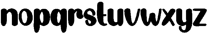 Magical Regular otf (400) Font LOWERCASE