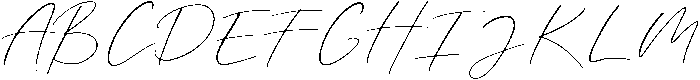 Magical Regular otf (400) Font UPPERCASE