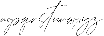Magical Regular otf (400) Font LOWERCASE