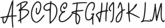 Magical Signature Script otf (400) Font UPPERCASE